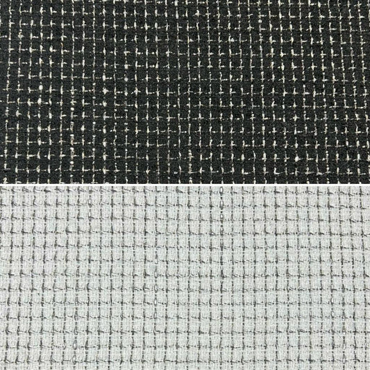 Mini Squares Tweed Fabric